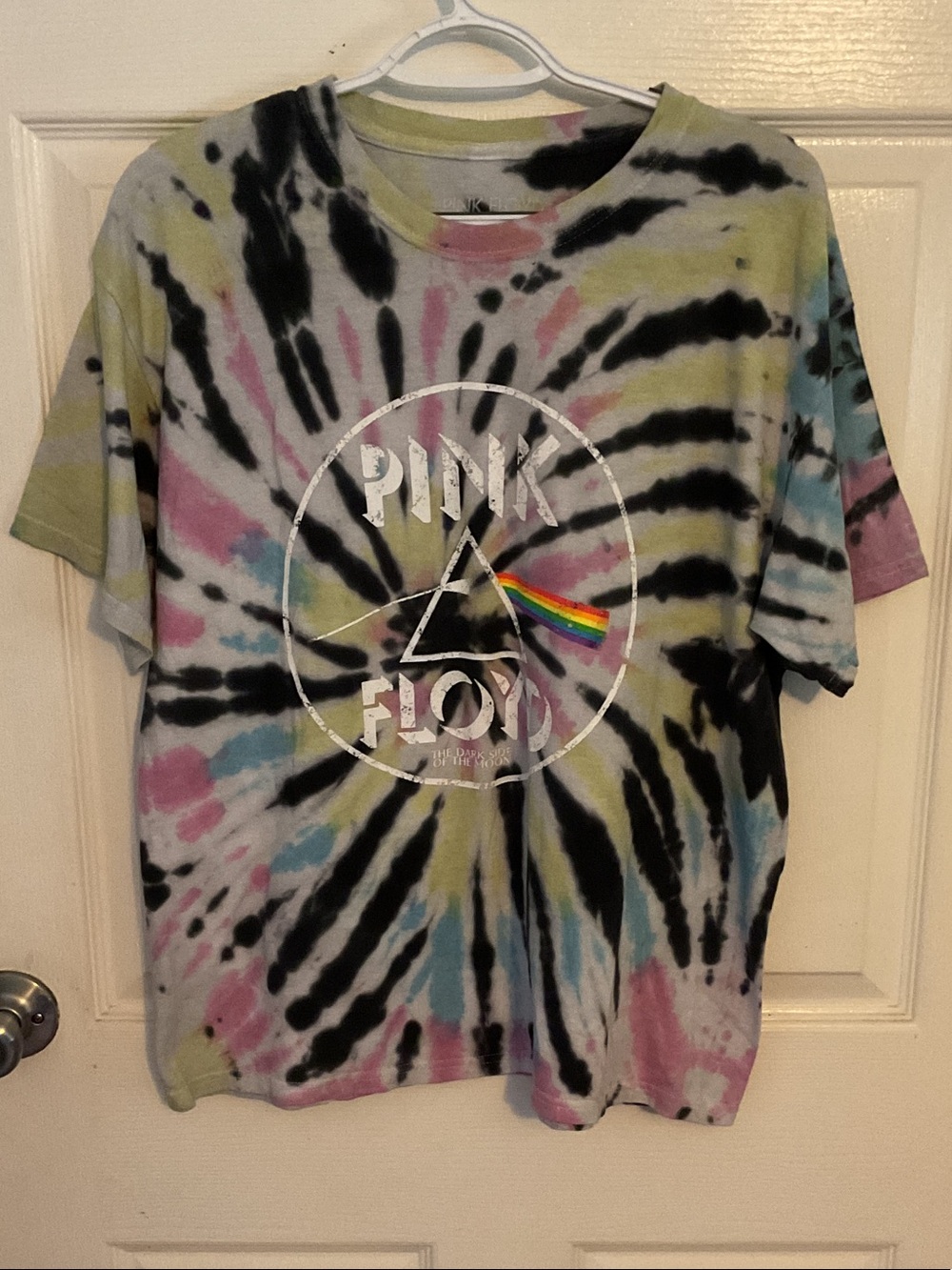 Pink Floyd Tie-Dye Logo Tee